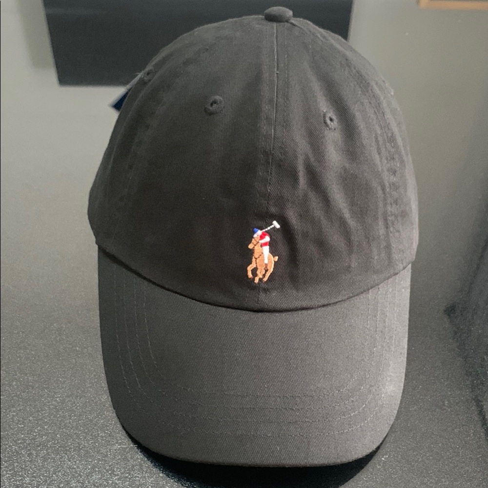 Polo by Ralph Lauren Black Baseball Cap